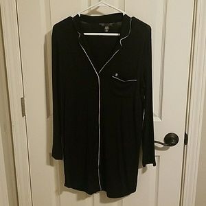 Victorias Secret button down sleep shirt